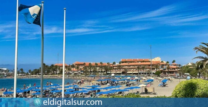 Playa de las Vistas, Arona - Bandera Azul