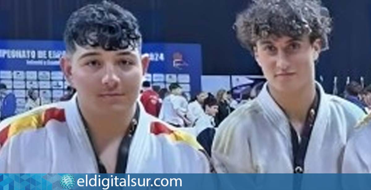 Los Judoca, Rojas (Oro) y Achour (Bronce) llevan a Canarias al pódium en el Campeonato de España