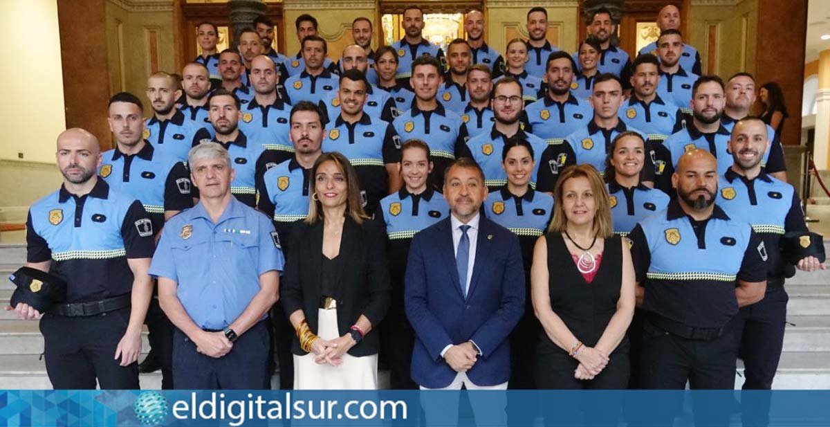 Nuevos policías locales inician formación en la capital tinerfeña / EDS