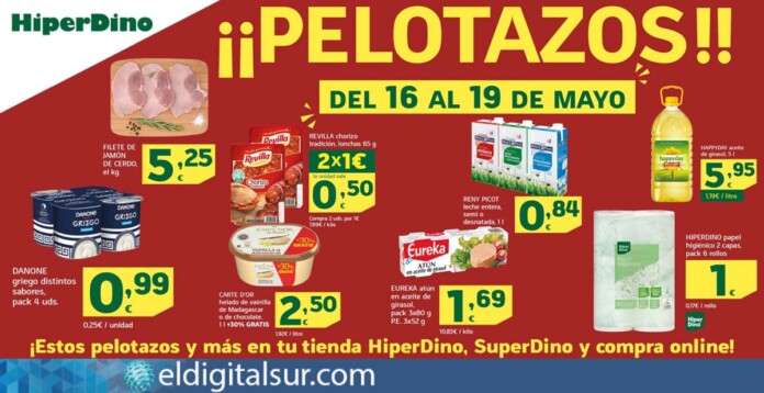 HiperDino lanza una nueva campaña de pelotazos