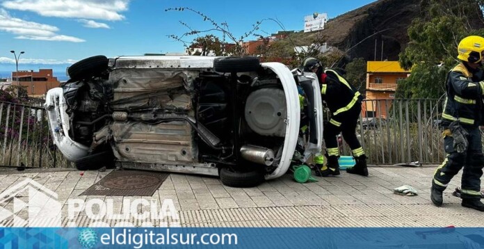Accidente de tráfico en el 