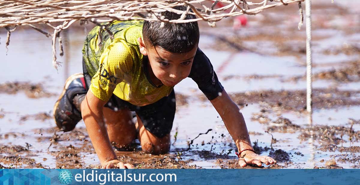 prueba infantil de obstáculos en La Victoria de Acentejo