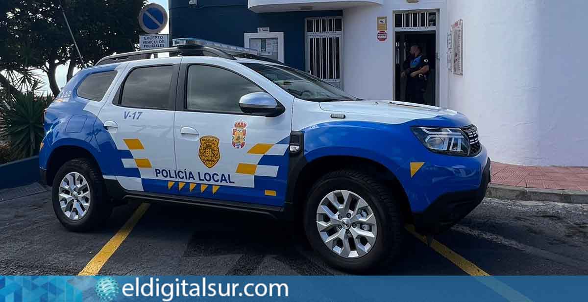 Nuevo vehículo patrulla Dacia Duster de la Policía Local de San Miguel de Abona