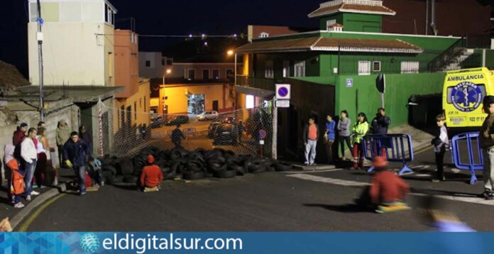 La calle Molino de Viento durante una celebración de San Andrés
