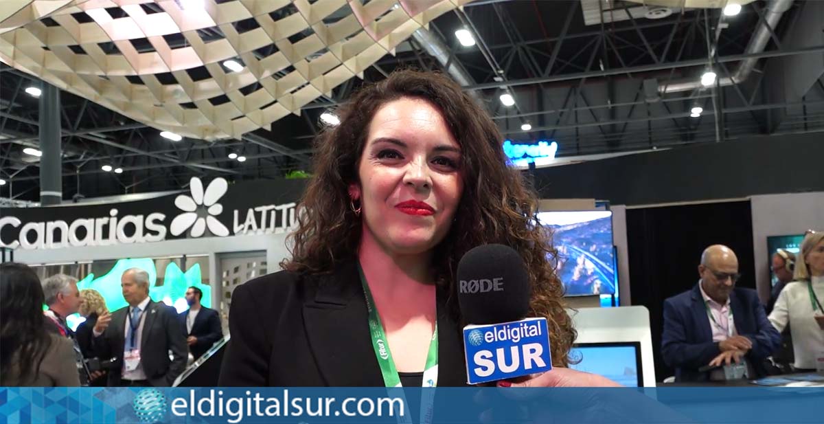 Jennifer Miranda, alcaldesa de Granadilla, en FITUR 2025