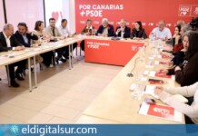 Miembros de la nueva Comisión Ejecutiva del PSOE Canarias