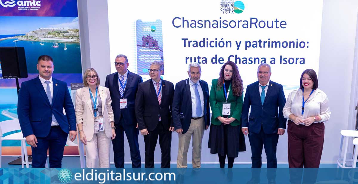 Presentación de la Comarca Chasna Isora en Fitur