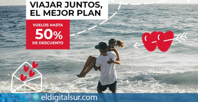Campaña-San-Valentín-iberia-100225 La aerolínea Iberia Express ofrece descuentos especiales en sus vuelos con motivo de San Valentín