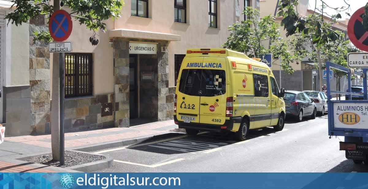 Exterior del Centro de Salud de Candelaria