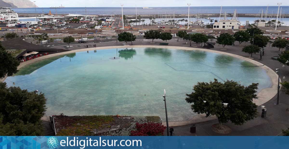 Plaza de España, en Santa Cruz de Tenerife