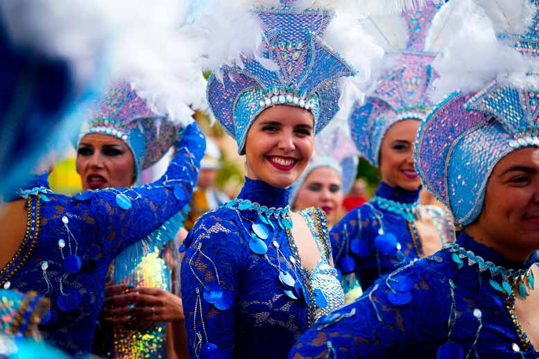 Programación de los desfiles del Carnaval de Los Cristianos 2025