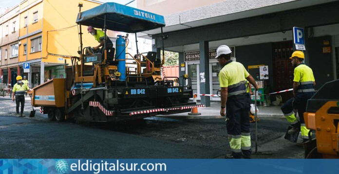 Mantenimiento y mejora de vías públicas, La Laguna
