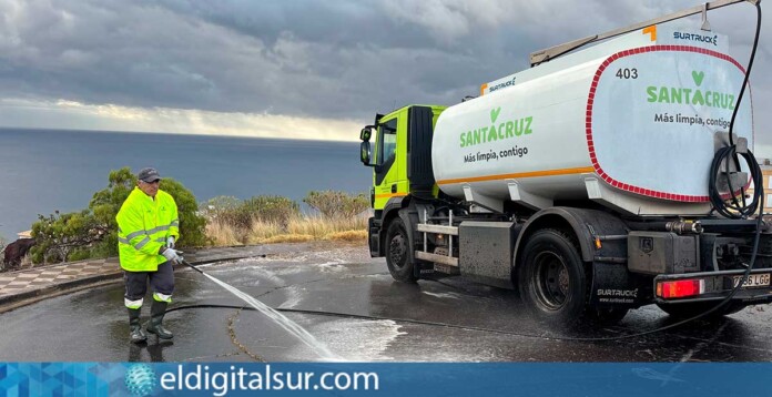 Plan de limpieza exhaustiva en los barrios de Cuevas Blancas y Los Alisios - Santa Cruz de Tenerife