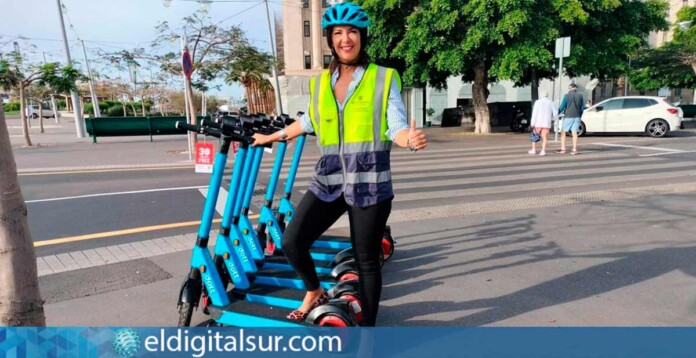 Santa Cruz de Tenerife destaca los datos positivos del servicio de alquiler de patinetes eléctricos entre enero y marzo de 2025