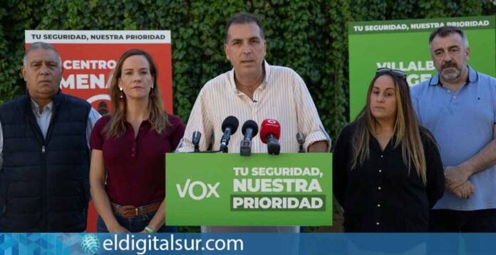 Samuel Vázquez, portavoz nacional de Seguridad de VOX