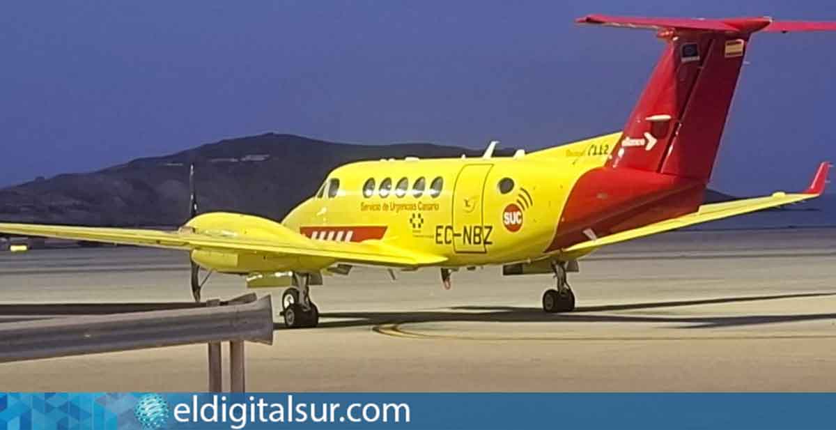 Avión medicalizado del SUC