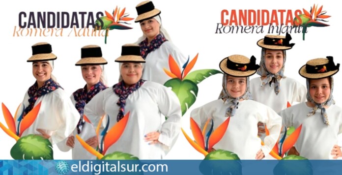 Candidatas-Romeras-Adultas-e-Infantil-Santiago-del-Teide-140525 Candidatas a Romera Adulta e Infantil 2025 de Santiago del Teide