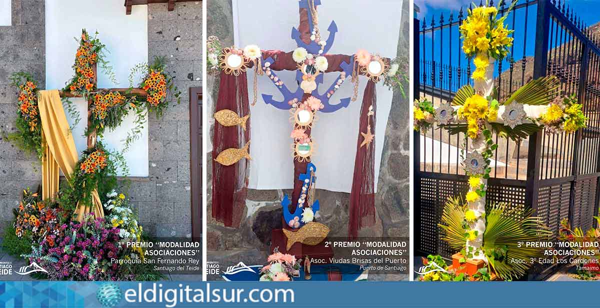 Cruces premiadas en la categoría de asociaciones y colectivos “Crux25”