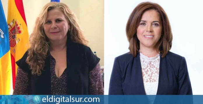 María Jesús de la Cruz y Teresa Cruz Oval PSOE