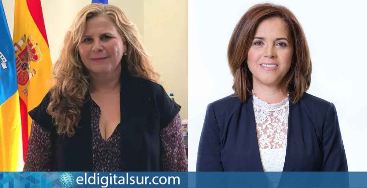 María Jesús de la Cruz y Teresa Cruz Oval PSOE