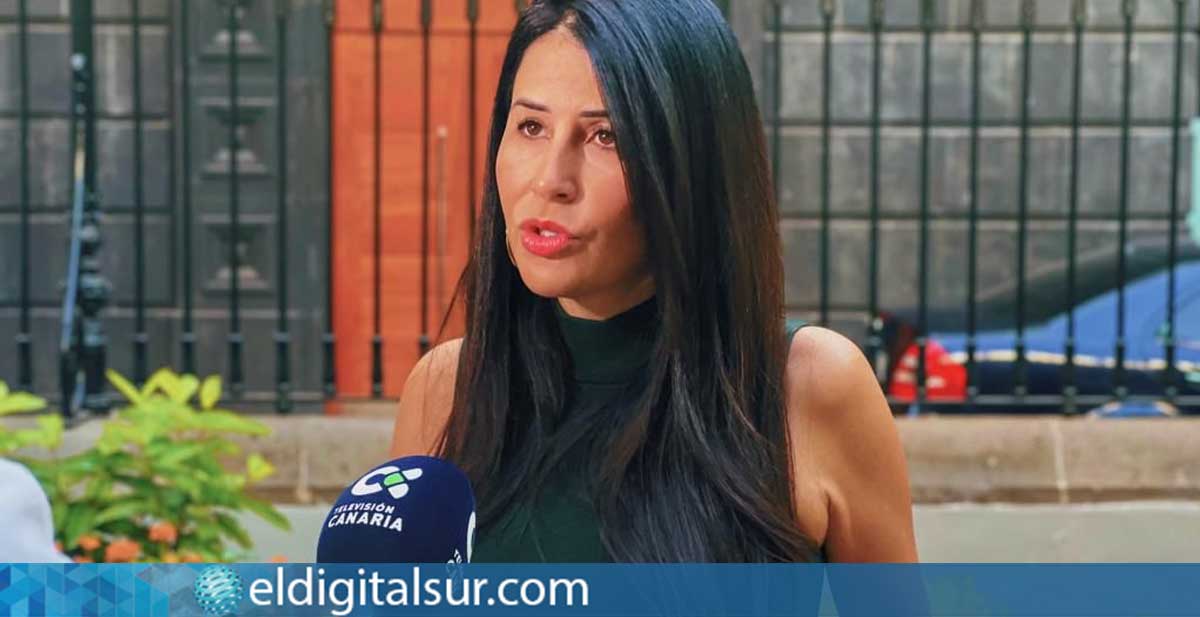 Melodie Mendoza, presidenta del Grupo Parlamentario Agrupación Socialista Gomera (ASG)