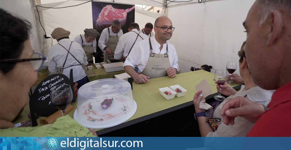 Atención al público en una edición anterior de ‘Mesas con salitre’