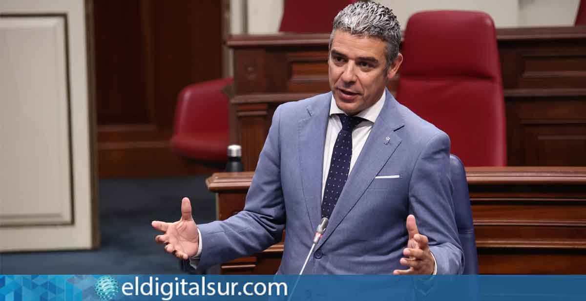 Narvay Quintero, consejero de Agricultura, Ganadería, Pesca y Soberanía Alimentaria del Gobierno de Canarias.