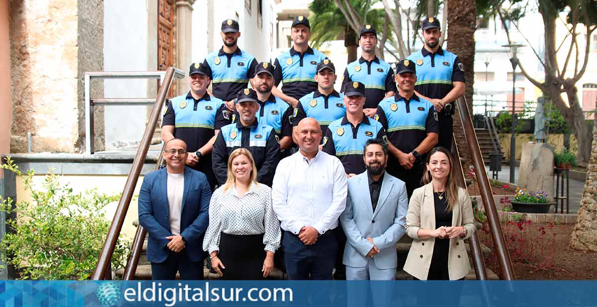 Toma de posesión de tres nuevos agentes de la Policía Local de Granadilla de Abona