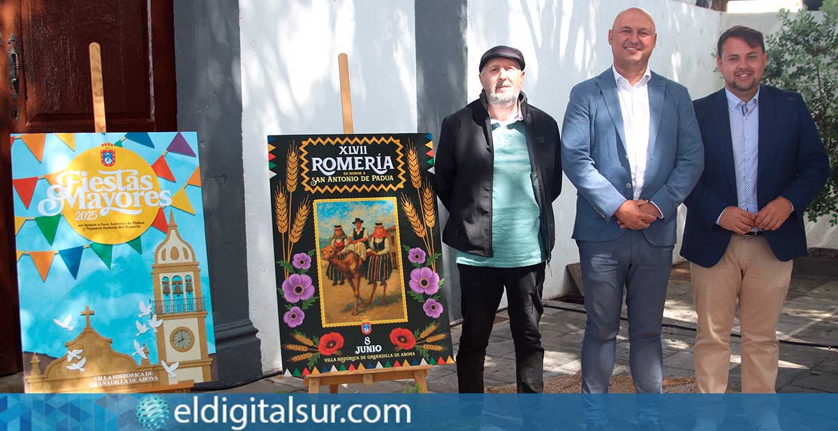 Presentación oficial del programa de las Fiestas Mayores 2025 de Granadilla de Abona