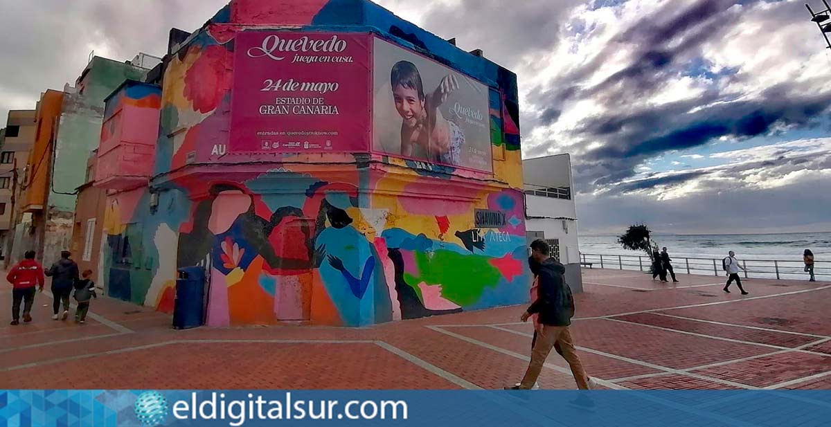 Lona de Quevedo en La Cícer - Las Canteras