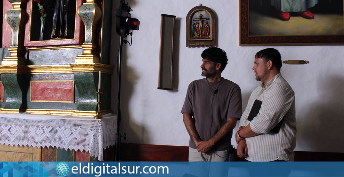 Rodaje de la serie ‘These Sacred Vows’ en la iglesia de San Antonio de Padua