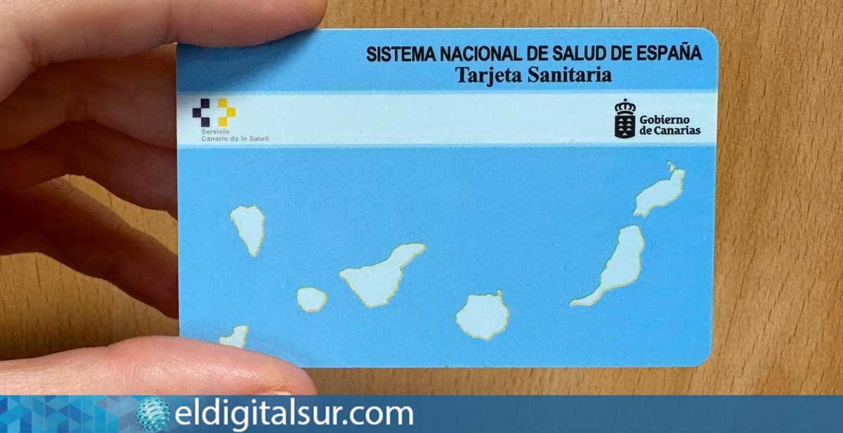 Tarjeta Sanitaria Individual (TSI) que acredita el derecho a la atención médica en Canarias