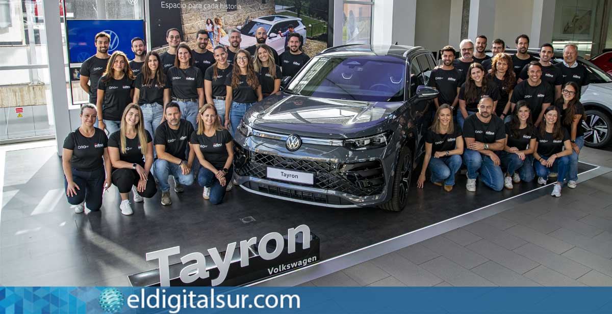 Empleados de Volkswagen Canarias se preparan para participar en la Carrera de las Empresas