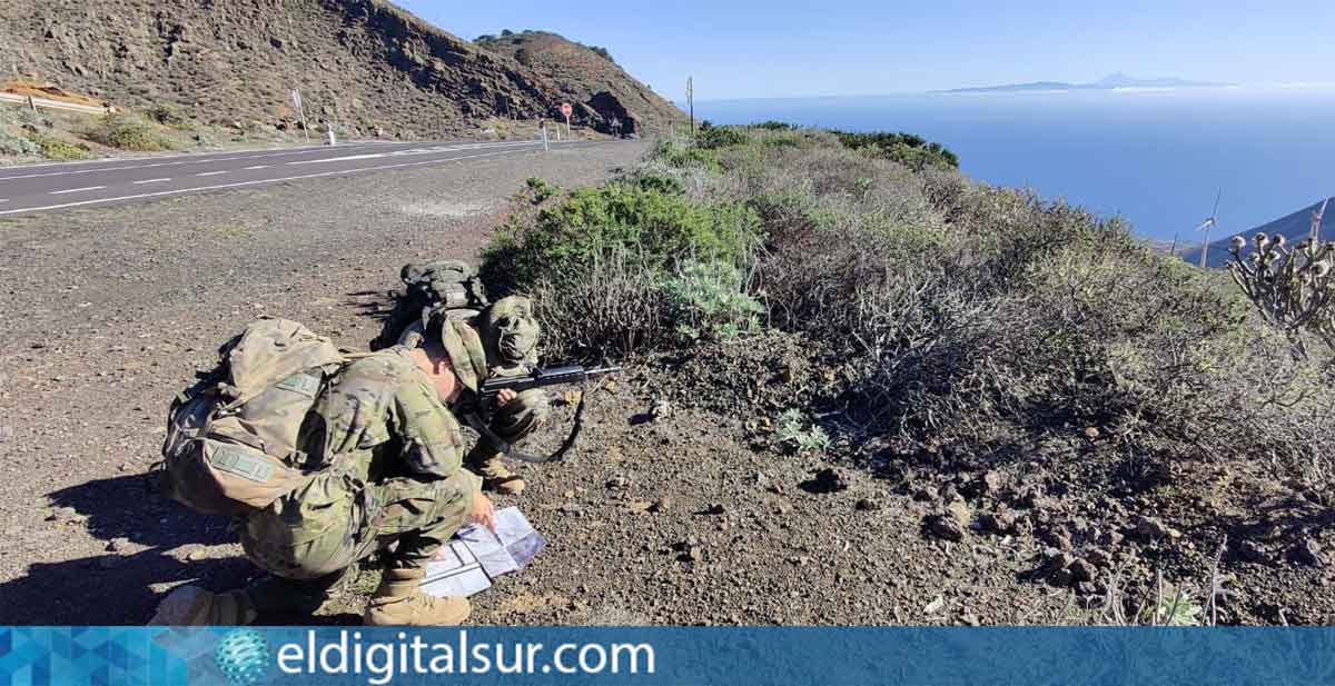 Militares del Grupo Táctico “Canarias”
