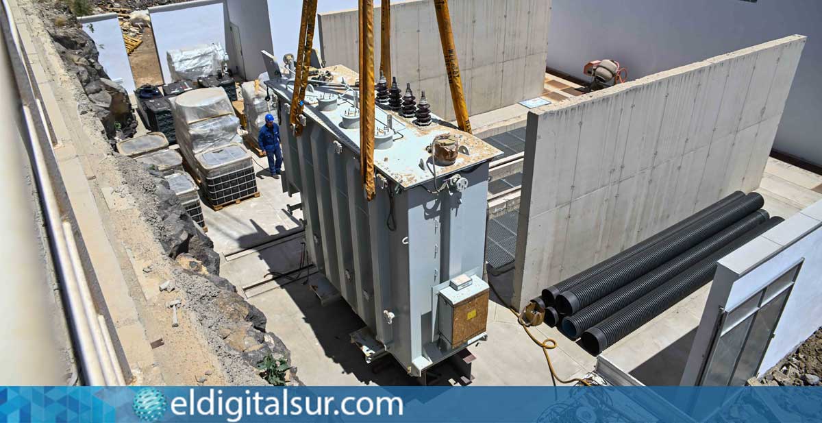 Transformador principal a la nueva subestación del ITER