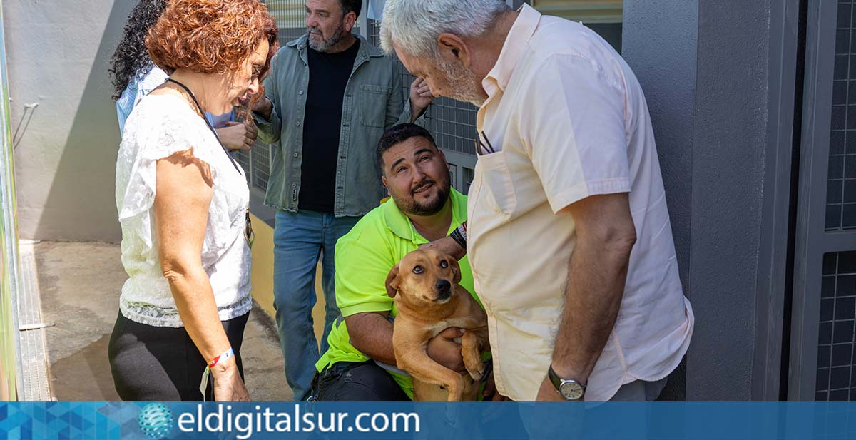 El alcalde José Miguel Rodríguez Fraga visita el CIAAD, centro que impulsa la adopción y el bienestar animal en Adeje