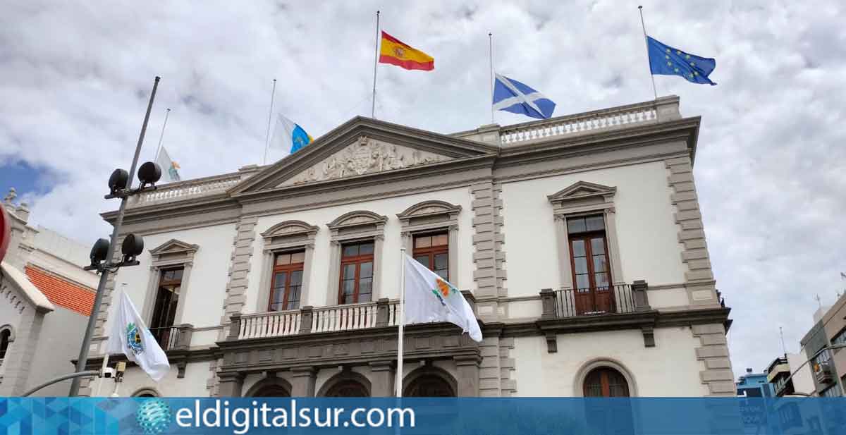 Fachada del Ayuntamiento de Santa Cruz de Tenerife