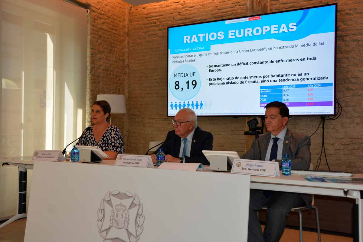 El Consejo General de Enfermería advirtió que la escasez de profesionales no solo afecta a España