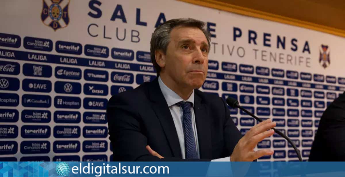 Felipe Miñambres, nuevo presidente del CD Tenerife