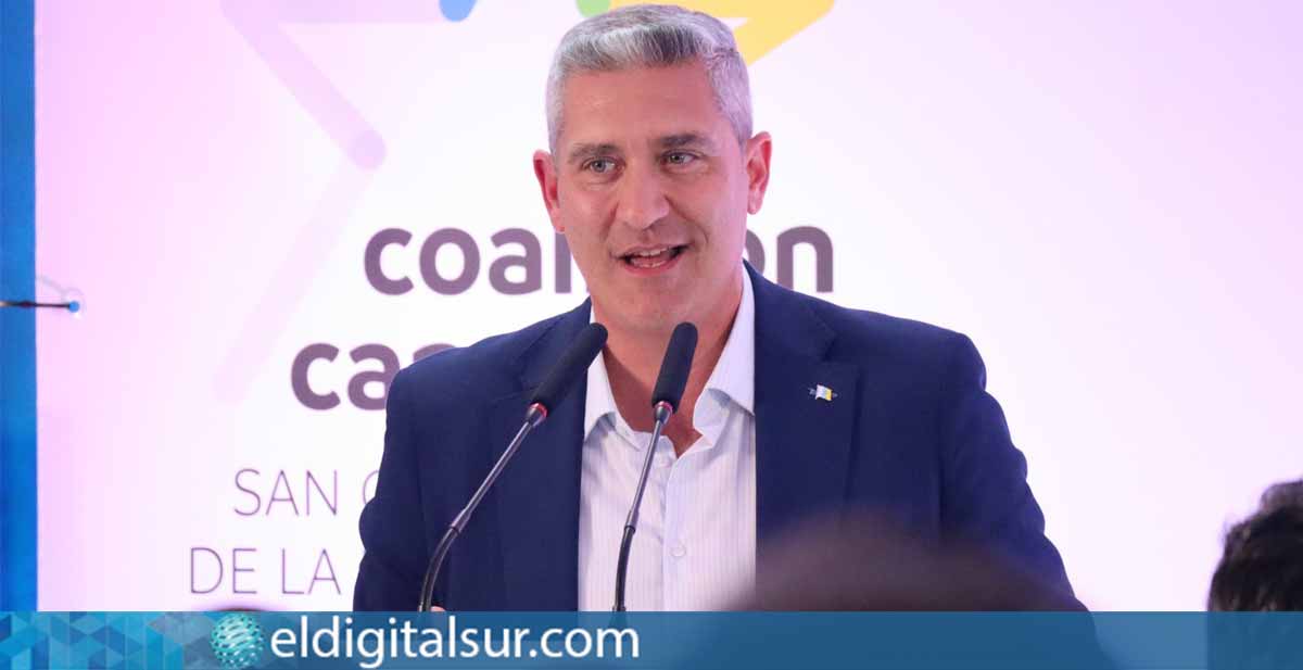 Fran Hernández, secretario general de Coalición Canaria en La Laguna