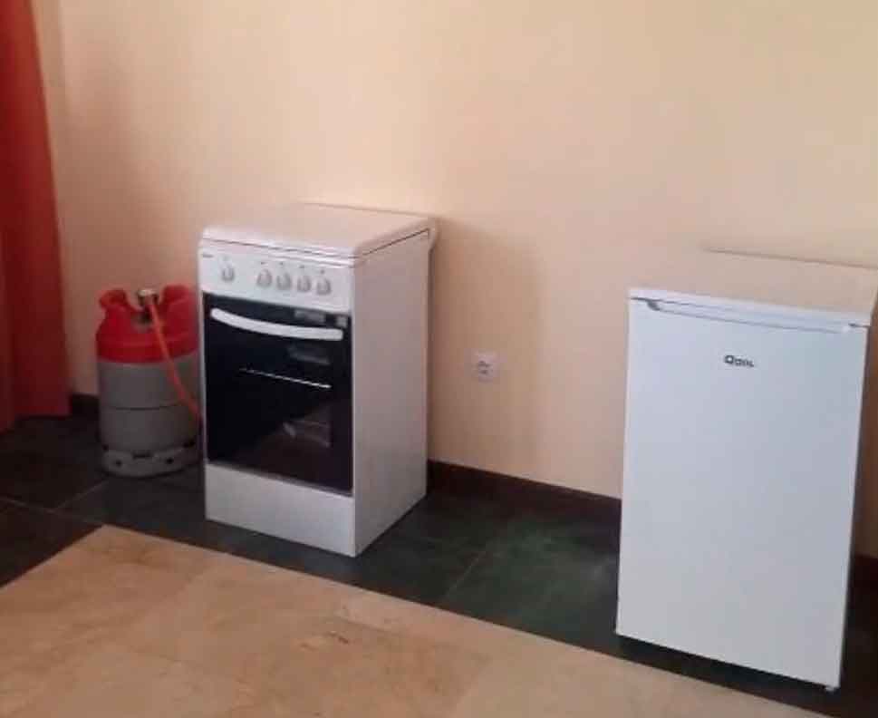 Cocinas de gas instaladas en varias habitaciones por algunos ocupantes del hotel