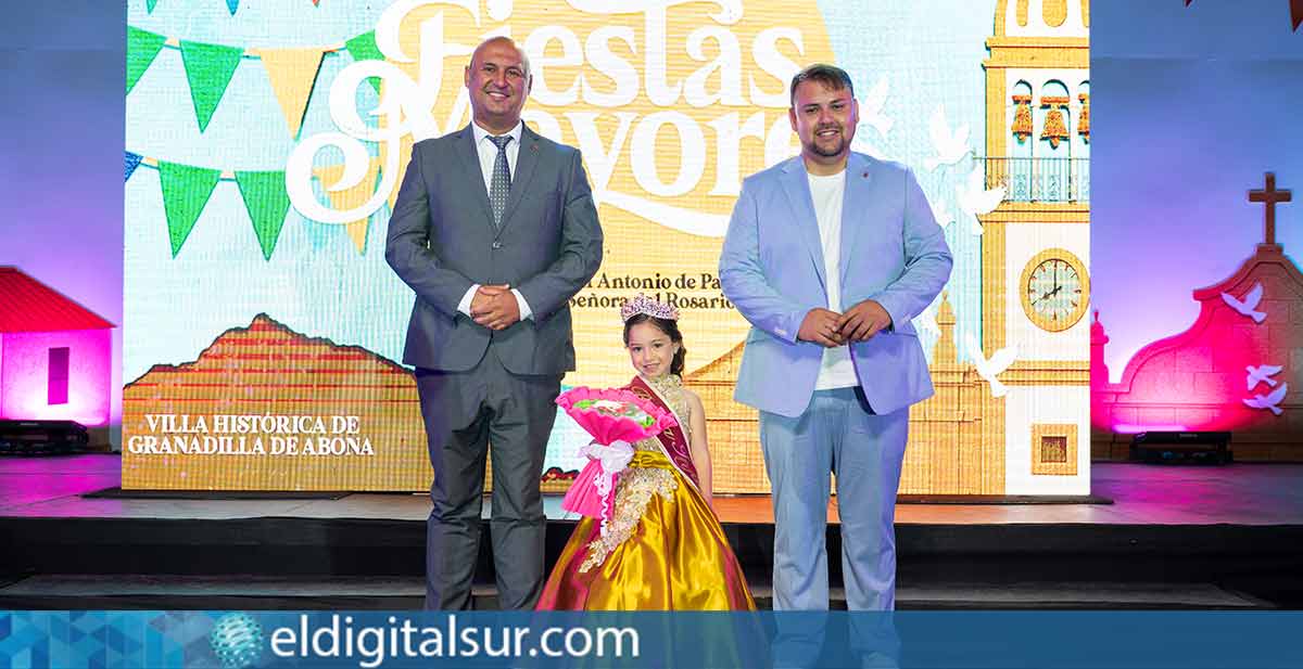 Martina Carballo, nueva reina infantil de las Fiestas Mayores de Granadilla