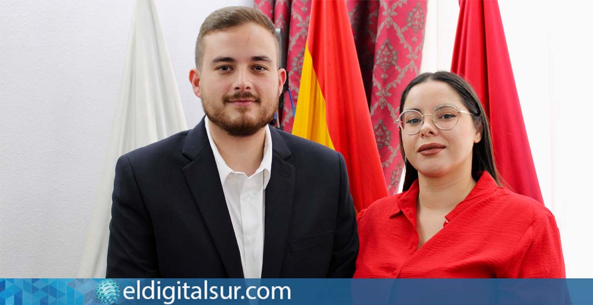 Naím Yánez y Melania Santos, portavoces de VOX en el Ayuntamiento de Arona