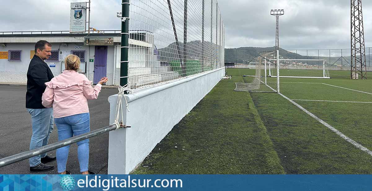 Mejora del campo de fútbol El Coromoto
