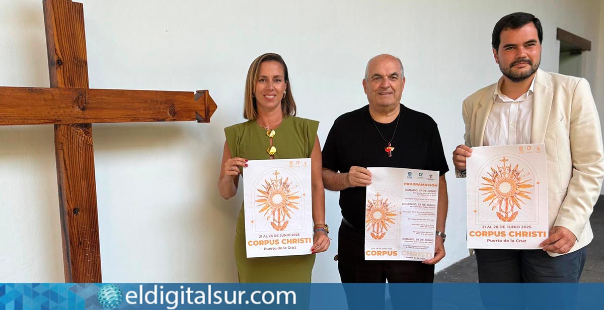 Presentación del cartel oficial del Corpus Christi 2025 en el exconvento de Santo Domingo