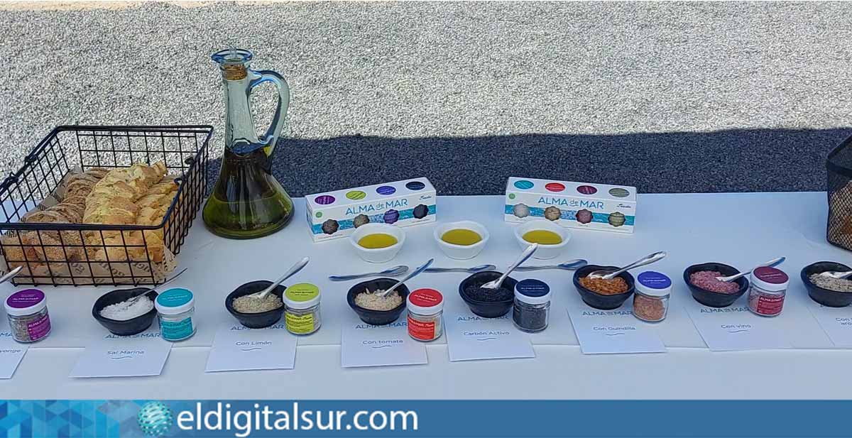 Productos obtenidos a partir de la salmuera, como las sales gourmet “Alma de Mar”