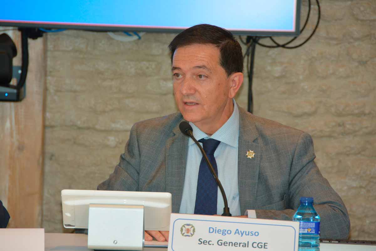 Diego Ayuso, secretario general del Consejo General de Enfermería