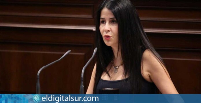 presidenta del Grupo Parlamentario Agrupación Socialista Gomera (ASG), Melodie Mendoza