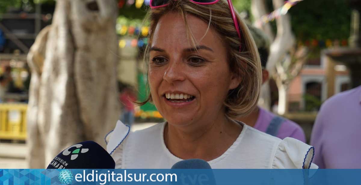Noemí Santana, portavoz de Podemos Canarias