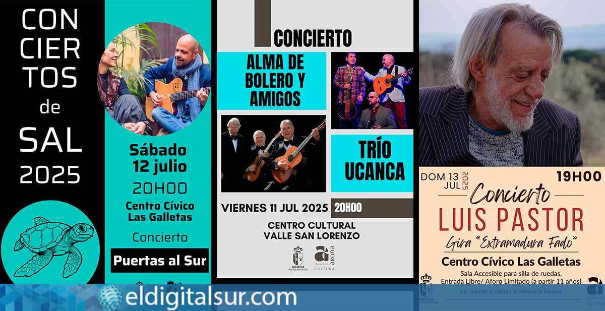 Arona ofrece un fin de semana con tres conciertos gratuitos en Valle San Lorenzo y Las Galletas